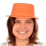 Chapéu-Sortido-Para-Festas laranja