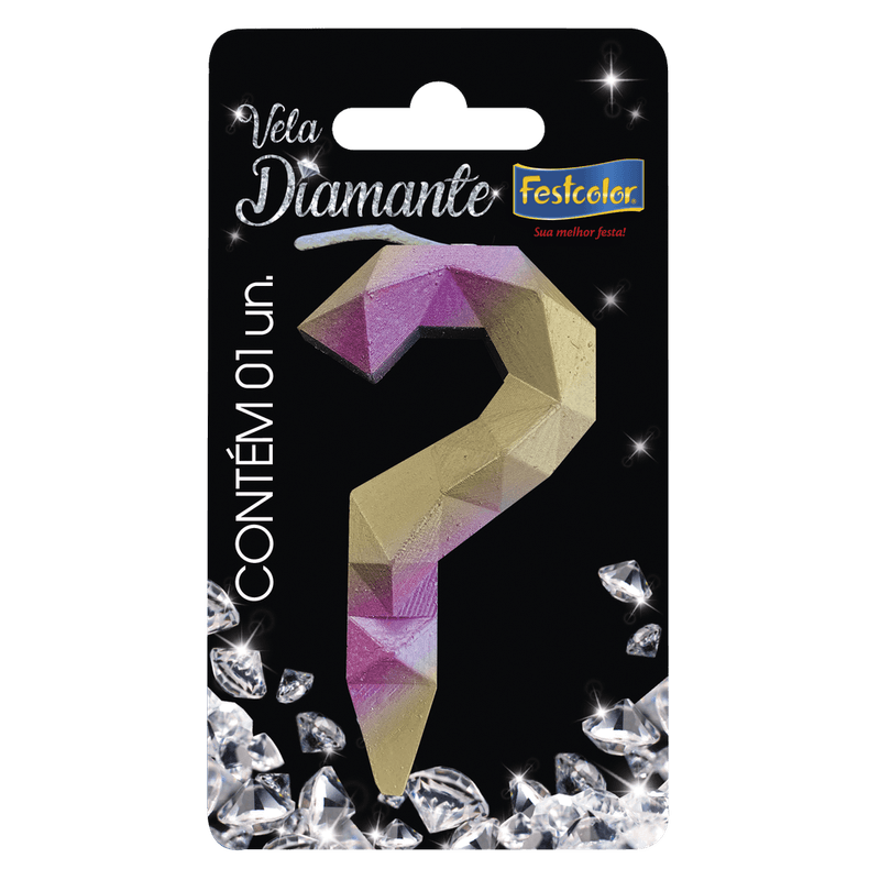 vela-festcolor-diamante-rosa-e-ouro-interrogacao