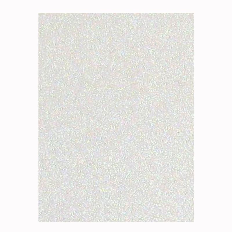 Placa De Eva Com Glitter Branca 40x60cm 5 Unidades 4813