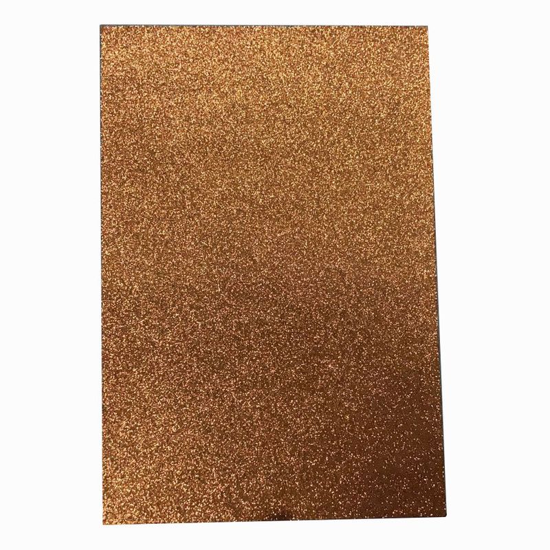 Placa Eva Glitter 40x60cm C5 Laranja 003 5299