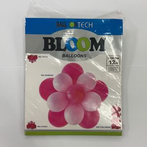 Balloontech  10" C/12 Bloom Balloon Rosa