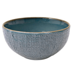 Bowl Tissu de Cerâmica 14x7cm 500ml Azul