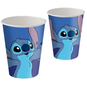 Copo de Papel 200ml C/8 Unidades - Stitch