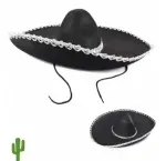 D_NQ_NP_652826-MLB53810217069_022023-O-chapeu-sombreiro-mexicano-de-feltro-preto-tequileiro-mariach